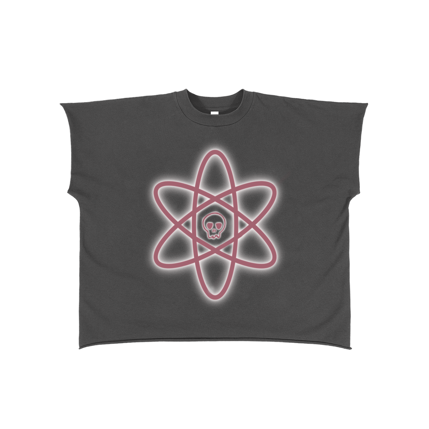 “RX Refill” Raw Edge Boxy T-Shirt
