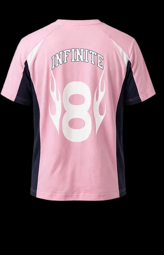 “Infinite” Color Block Raglan T-Shirt