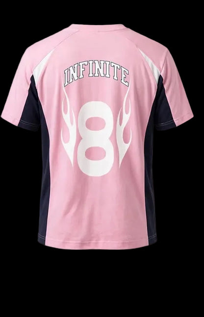 “Infinite” Color Block Raglan T-Shirt