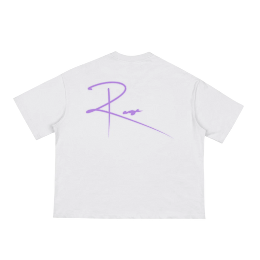 Lavender Spring Essential Boxy Tee - 230 GSM