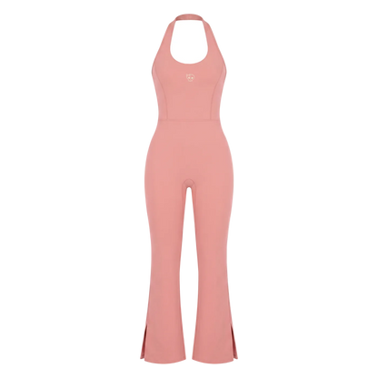 Women’s Halter Flared  “Rāj” Jumpsuit