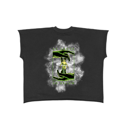 “As Above”  Raw Edge Boxy T-shirt