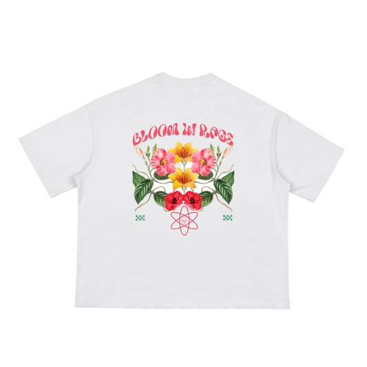 “Bloom In Rage” Loose Boxy Tee
