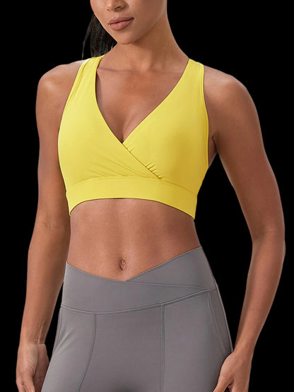 MWR Crossover V-Neck Sports Bra